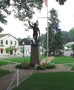 Bethel, CT, town square