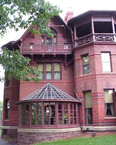 Clemens' house from rear