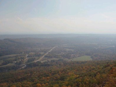 The western valley, looking toward Alabama